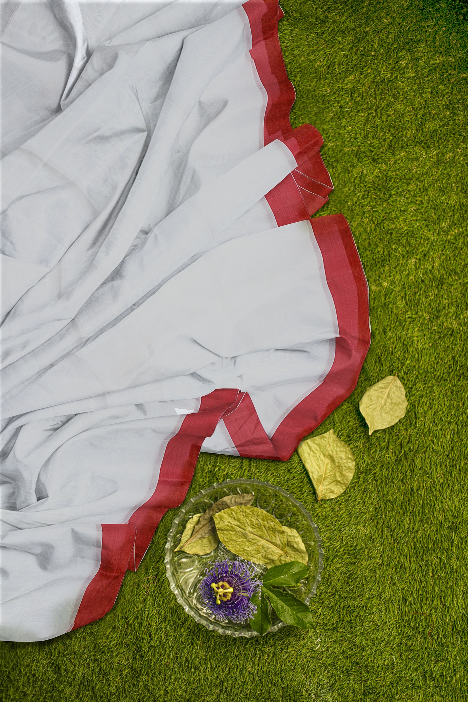 HANDLOOM,COTTON,TANGAILSAREE,NATURAL FEBRIC,HANDLOOM MARK - Image 4