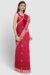 Red Cotton Saree - Image 3