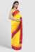 Mustard Yellow Khaddar Cotton Saree - Image 4