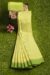 Yellow Tangail Khaddar Cotton Saree - Image 4
