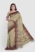 Khaki Tangail Handloom Cotton Saree - Image 4