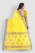 Handloom Tangail Saree Yellow - Image 4