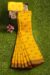 Tangail Cotton Saree – Peetambari Yellow Saree | Tantvithi - Image 3
