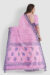 Light Pink Cotton Saree - Image 3