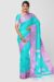 Sea Blue Tangail Cotton Saree - Image 3