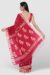 Red Cotton Saree - Image 5