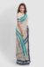 Steel Grey Tangail Cotton Saree - Image 2