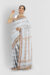 White Tangail Cotton Saree - Image 2