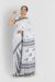 White Tangail Handloom Cotton Saree - Image 3