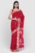 Red Cotton Saree - Image 2
