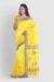 Handloom Tangail Saree Yellow - Image 2