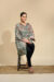 Tantvithi Mrinalbithi Kantha Stitch Art Silk Scarf - Image 2
