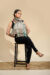 Tantvithi Mrinalbithi Kantha Stitch Art Silk Scarf - Image 3