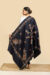 Tantvithi Ratri Pushpa Black Floral Shawl - Image 3