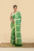 Cotton Batik Saree – Haritrekha Green Handloom Saree | Tantvithi - Image 4