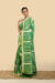 Cotton Batik Saree – Haritrekha Green Handloom Saree | Tantvithi - Image 3
