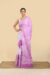 Pink Cotton Batik Saree – Kusumprabha | Tantvithi - Image 2