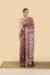 Art Silk Kantha Saree – Tantvithi Zira Maroon - Image 5