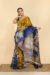 Tantvithi Neelambari Canvas Silk Batik Saree - Image 4