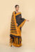 Cotton Batik Saree – Peetrekha Mustard Saree | Tantvithi - Image 5