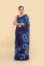 Cotton Batik Saree – Neelmandala Blue Saree | Tantvithi - Image 4