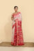 Chanderi Batik Silk Saree – Raktaraga Red Saree | Tantvithi - Image 3