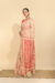 Tussar Kantha Saree – Tantvithi Riva Red Handloom - Image 4