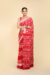 Raktrekha Red Cotton Batik Saree - Image 3