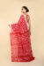 Raktrekha Red Cotton Batik Saree - Image 6