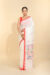 Jamdani Saree – Banshree White Handloom Jamdani Saree | Tantvithi - Image 2