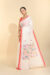 Jamdani Saree – Banshree White Handloom Jamdani Saree | Tantvithi - Image 4