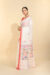 Jamdani Saree – Banshree White Handloom Jamdani Saree | Tantvithi - Image 5