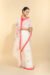 Jamdani Saree – Banshree White Handloom Jamdani Saree | Tantvithi - Image 6