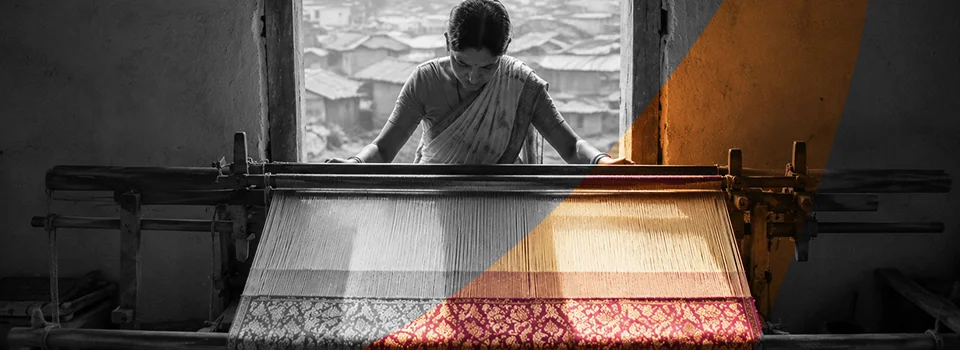 Authentic Bengal handloom sarees handcrafted by skilled weavers