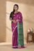 Tantvithi Peacock Weave Handloom Cotton Saree