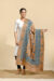 Tantvithi Neel Chakra Beige Geometric Shawl