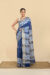 Neelbithi Batik Chanderi Saree Tantvithi