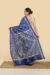 Pure Silk Kantha Stitch Saree – Tantvithi Neelkantha