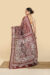 Art Silk Kantha Saree – Tantvithi Zira Maroon