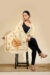 Off-White Silk Kantha Stole - Image 3