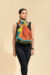 Multi Color Baul Kantha Art Silk Stole - Image 5