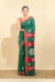 Bottle Green Kantha Cotton Saree - Image 2
