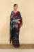 Black Kantha Cotton Saree - Image 5